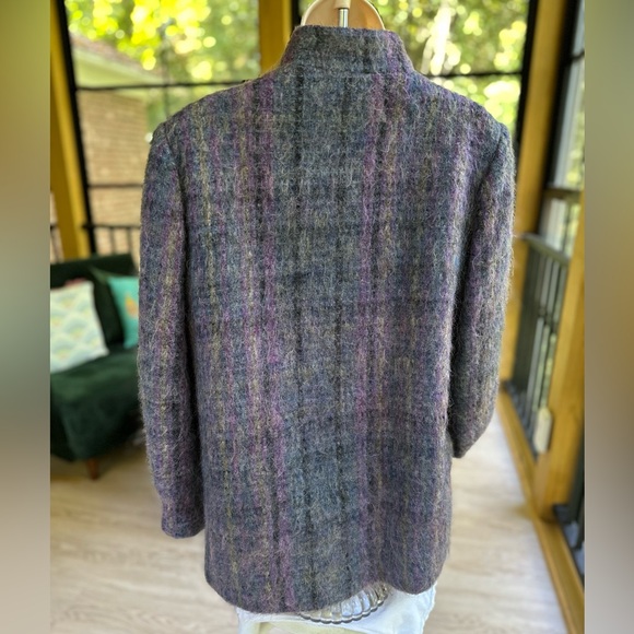 Vintage Lavender French Designer Coat - Picture 5 of 16